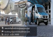 Cheap Minibus Transport in Birmingham