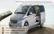 Reliable Birmingham to East midland Airport Minibus Transportation Ser