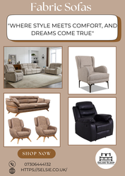 Bring Style and Sophistication to Your Home with Selsi's Designer Sofa