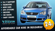 Affordable Car Hire in Bulgaria